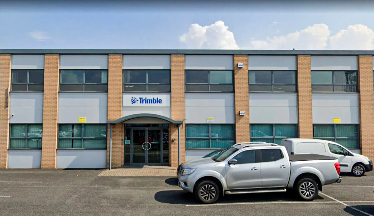 Trimble Inc. in Shirley, Solihull, UK, in August 2020. (Google Maps/Screenshot via The Epoch Times)