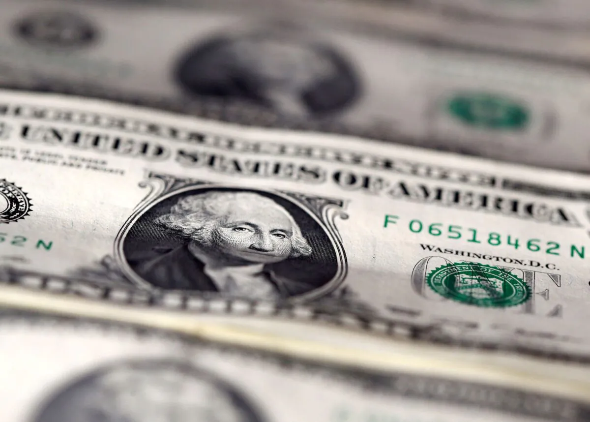U.S. dollar notes are seen in this illustration picture taken on Nov. 7, 2016. (Dado Ruvic/Illustration/Reuters)