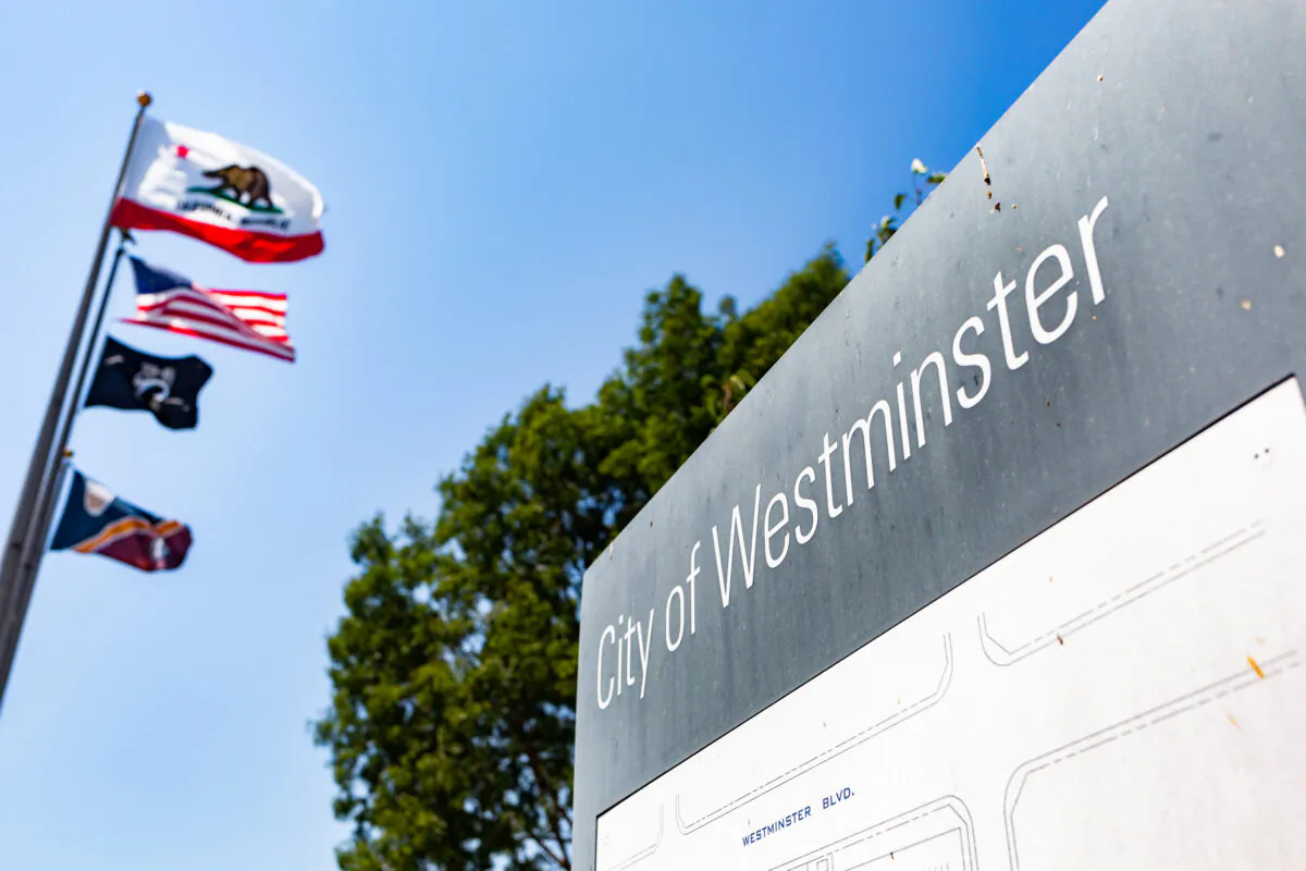 Westminster, Calif., on Sept. 03, 2020. (John Fredricks, The Epoch Times)