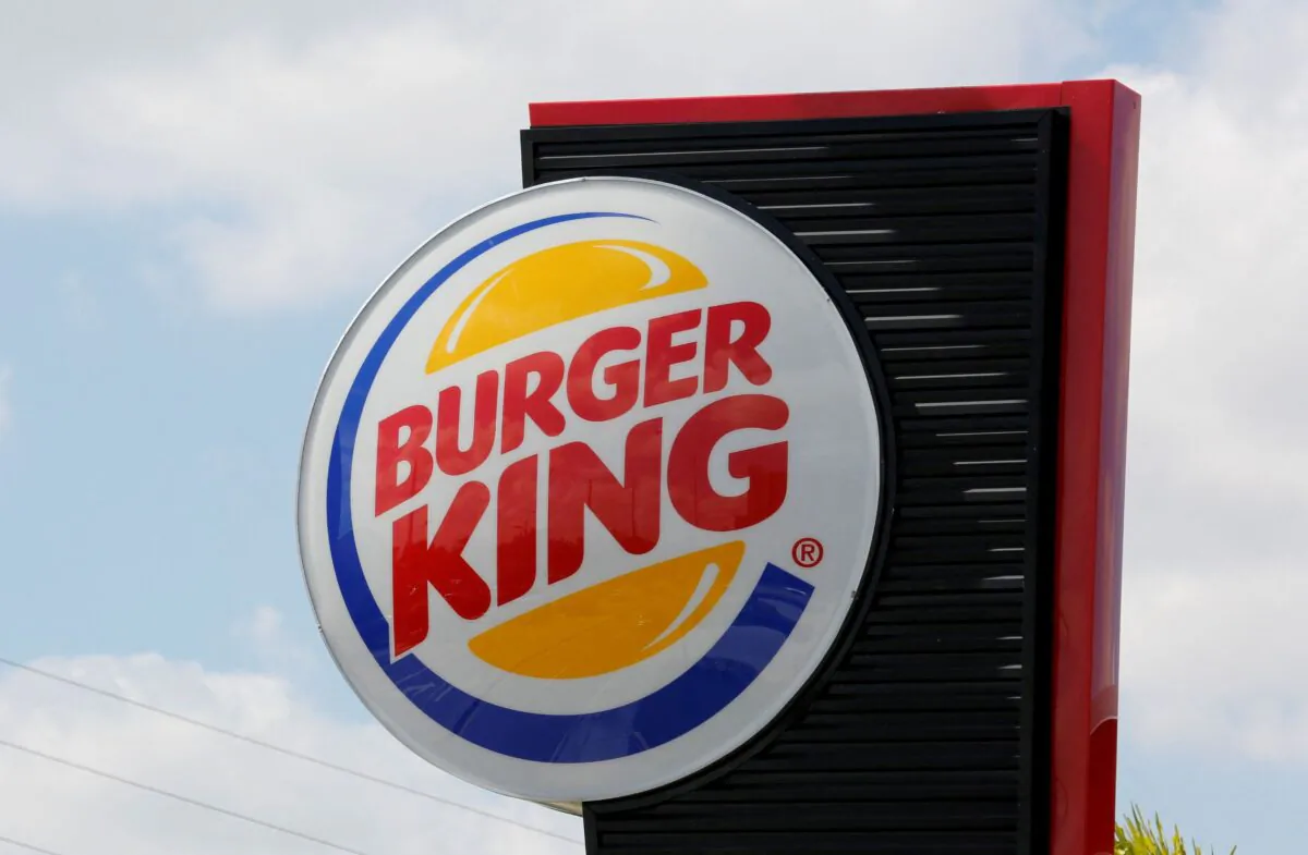 The sign on a Burger King restaurant is shown in Miami, Fla., on Oct. 28, 2013. (Joe Skipper/Reuters)
