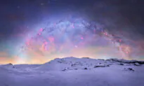 Nebulous Milky Way Portraits in Wonder-Filled Winter Landscapes Captured by Astrophotographer in Slovenia