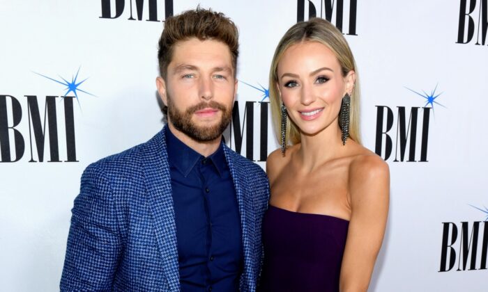 Chris Lane and his wife Lauren Bushnell attends the 67th Annual BMI Country Awards at BMI in Nashville, Tenn., on Nov. 12, 2019. (Jason Kempin/Getty Images)