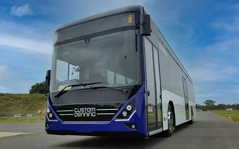 NSW Premier said the local manufacturing of Australia's first electric buses is a Western Sydney success story. (Custom Denning)