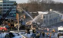 Tanker Crashes Into Long Island Building, Causing Huge Blaze