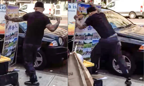 New York Man Charged With Hate Crime for Attacking Falun Gong Booths