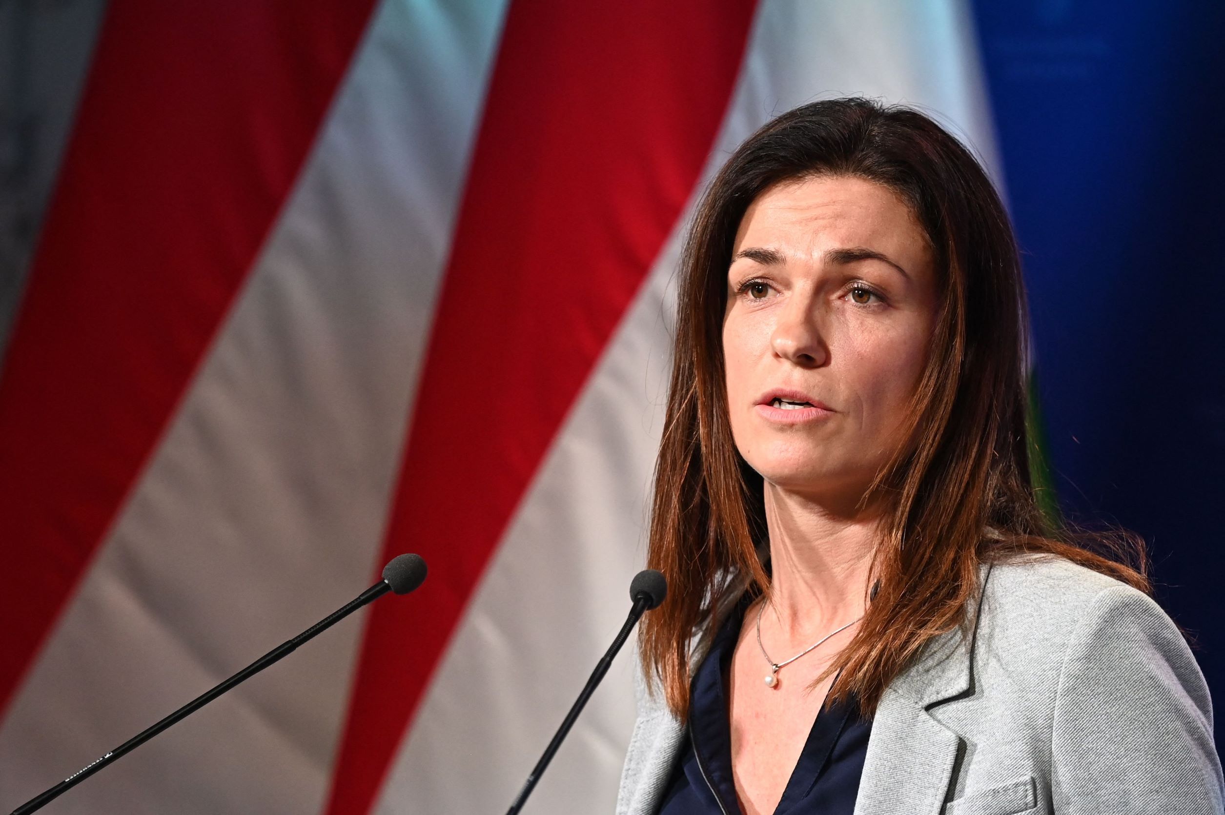 Hungary's Justice Minister Judit Varga