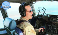 Video: 8-Year-Old Daughter Marshals In Air Force Dad From Final Flight, Sons Spray Hose