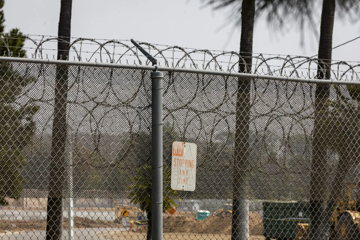 Musick Prison in Irvine, Calif., on Sept. 14, 2020. (John Fredricks/The Epoch Times)