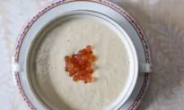 Roasted Parsnip and Potato Soup