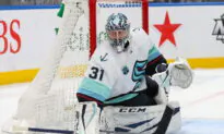 NHL Roundup: Philipp Grubauer Posts Kraken’s First-Ever Shutout