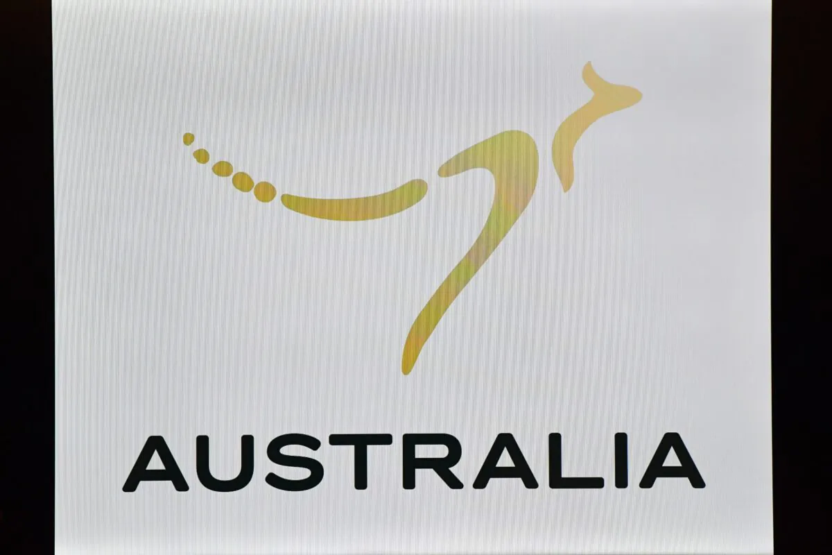 The launch of Australia’s Nation Brand and tagline at a press conference at Parliament House in Canberra, Australia, on Feb. 18, 2022. (AAP Image/Mick Tsikas)