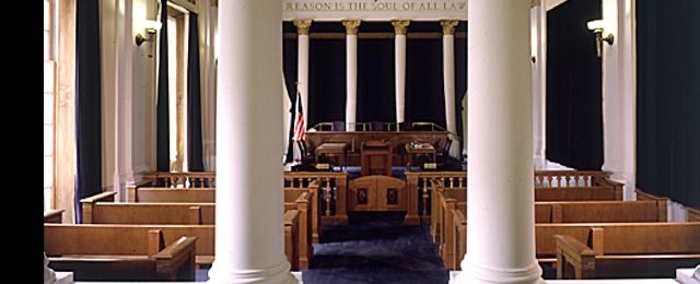 Inside the Byron White Court House, in Denver, home of the U.S. Court of Appeals for the 10th Circuit (photo: 10th Circuit website)