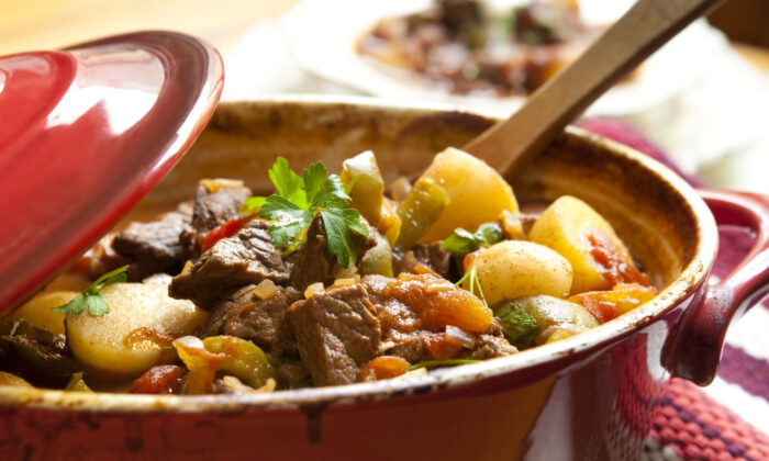 Roasted Poblano Beef Stew