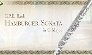 C.P.E. Bach Hamburger Sonata in G Major | Bring you to 18th century Prussia | Played in Hudson Yards
