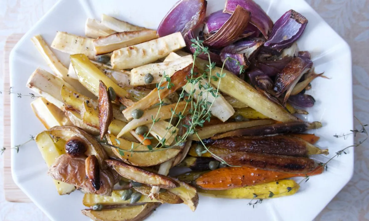 Roasting vegetables brings out their natural flavors, while adding deep, caramelized sweetness. (Victoria de la Maza)