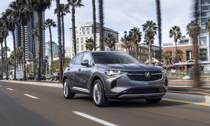 2022 Buick Envision. (Courtesy of Buick)