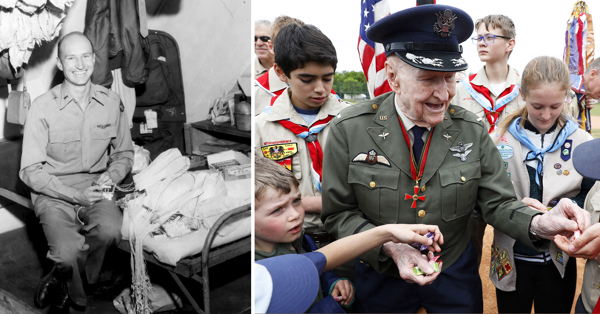 American ‘Candy Bomber’ Who Dropped Sweets Over Former Soviet East