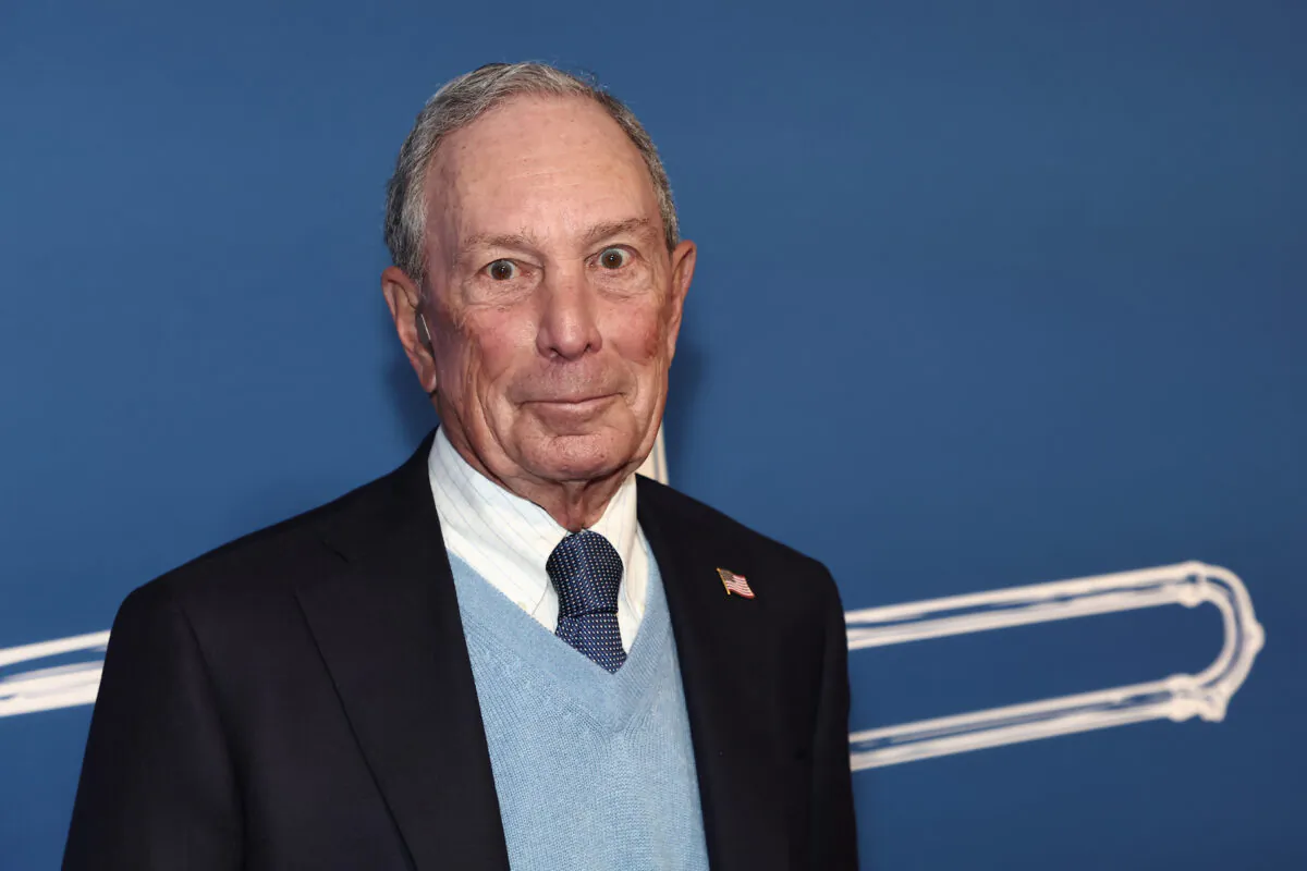 Former New York City Mayor Michael Bloomberg attends an event in New York City on Feb. 10, 2022. (Arturo Holmes/Getty Images)