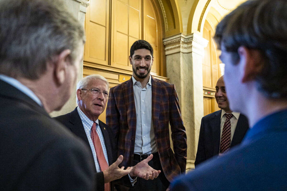 NBA 'begged' Enes Freedom to take off shoes that criticized China