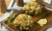 Spring Is the Time to Enjoy These Baked Stuffed Artichokes