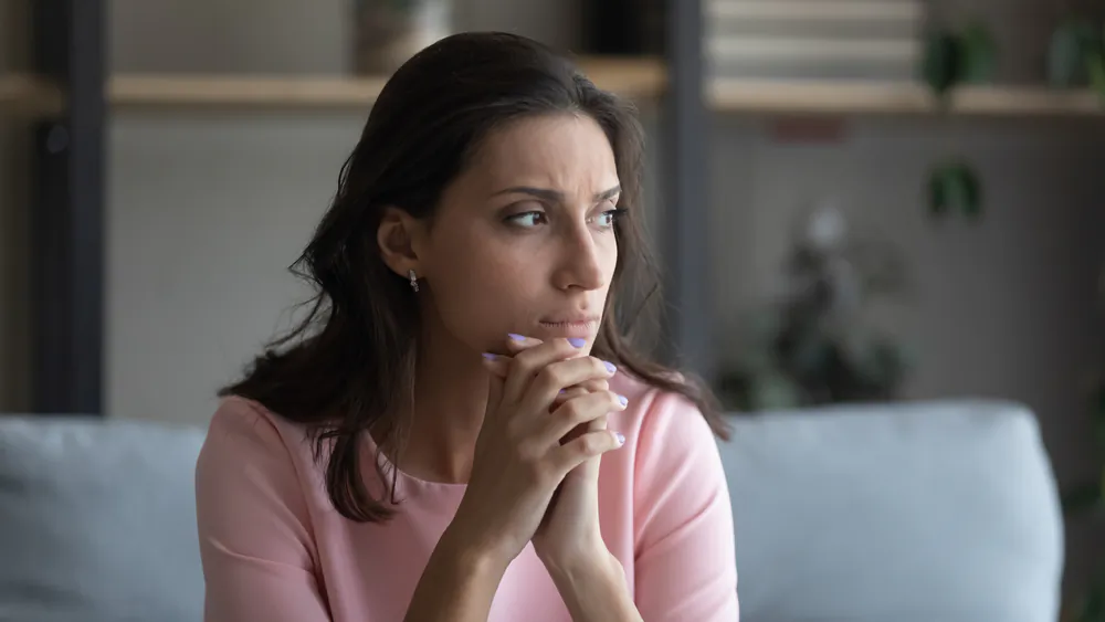 Negative thinking can  affect you and those around you,  (Shutterstock)