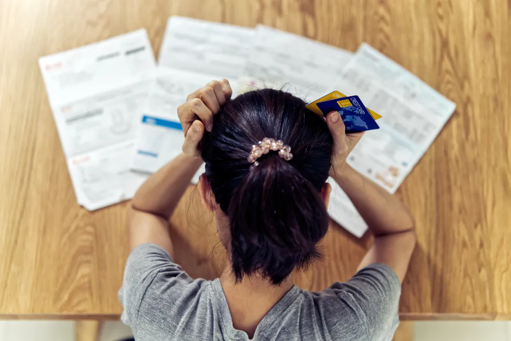 There are no real "quick and easy" ways to get out of debt. (Hananeko_Studio/Shutterstock)