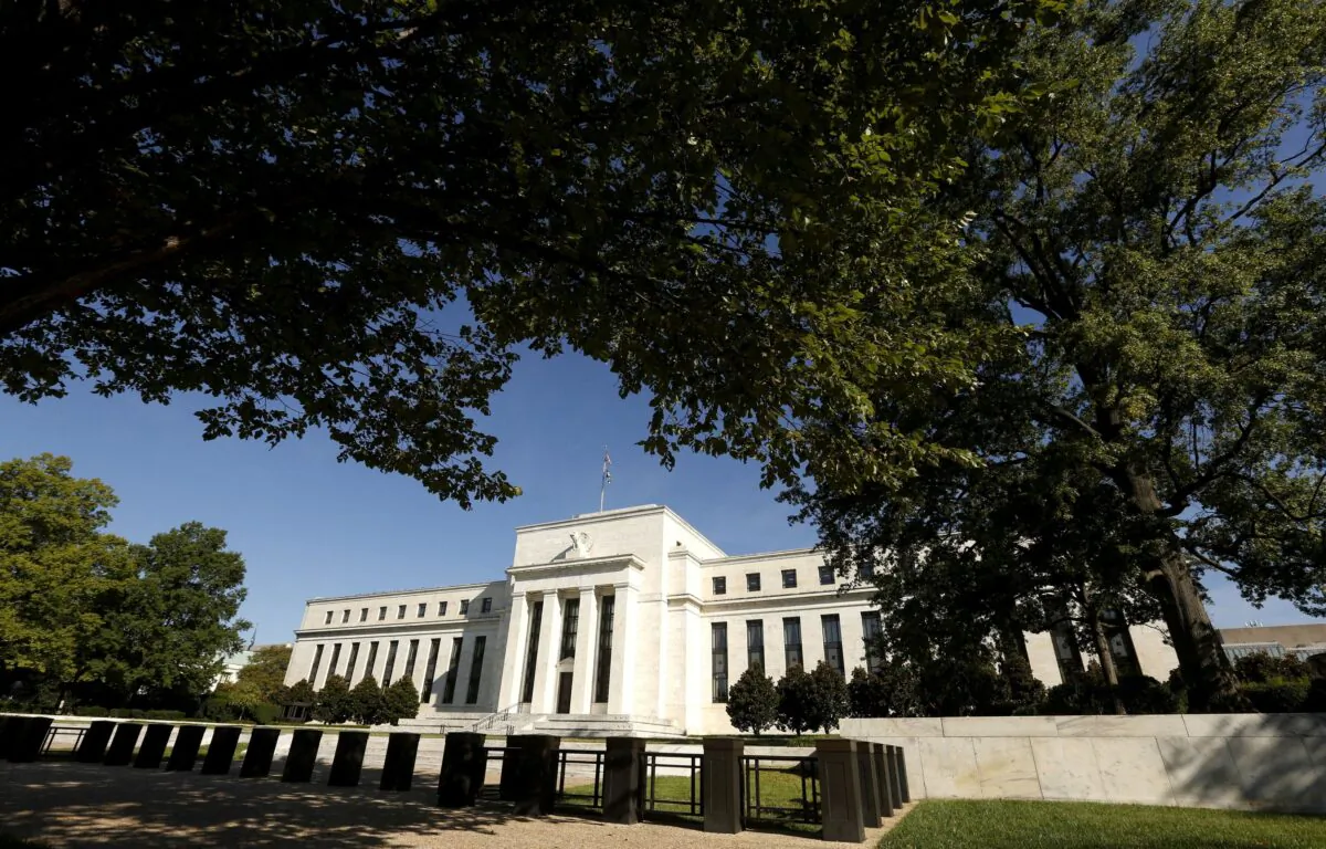 The Federal Reserve headquarters in Washington on Sept. 16, 2015. (Kevin Lamarque/Reuters)