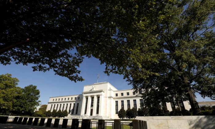 The Federal Reserve headquarters in Washington on Sept. 16, 2015. (Kevin Lamarque/Reuters)