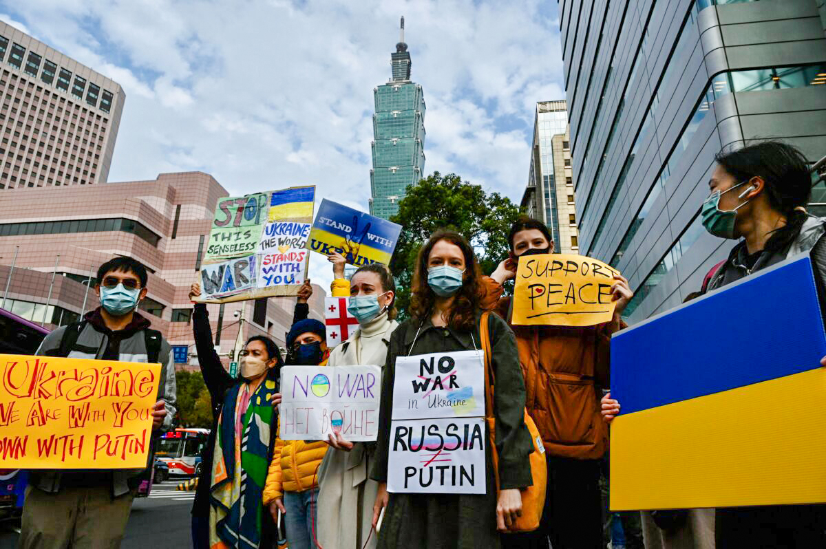 TAIWAN-UKRAINE-RUSSIA-CONFLICT