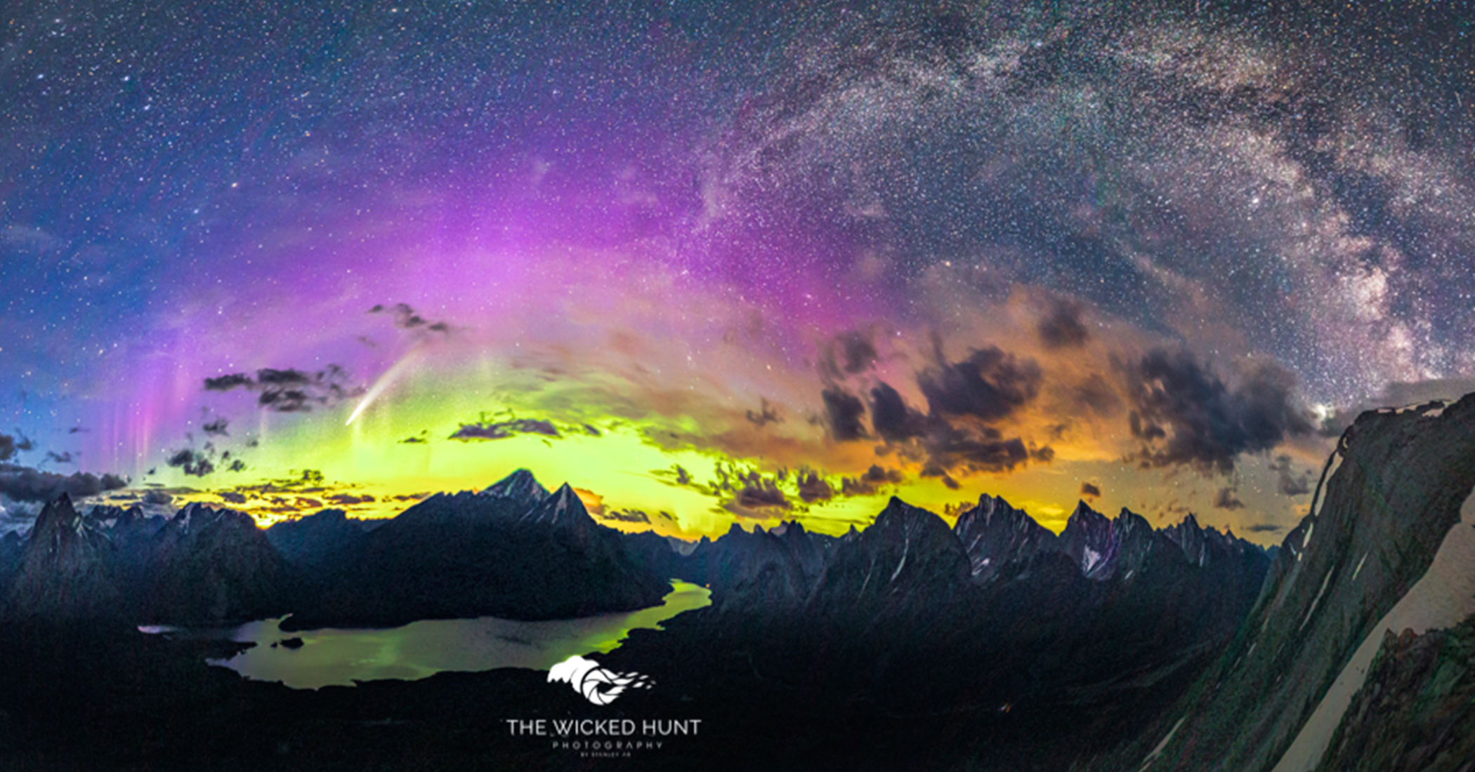 Comet Hunter Snaps Unbelievable Aurora Ribbon, Neowise, Milky Way Panorama of a Lifetime in Rocky Mountains - Vimarsana News