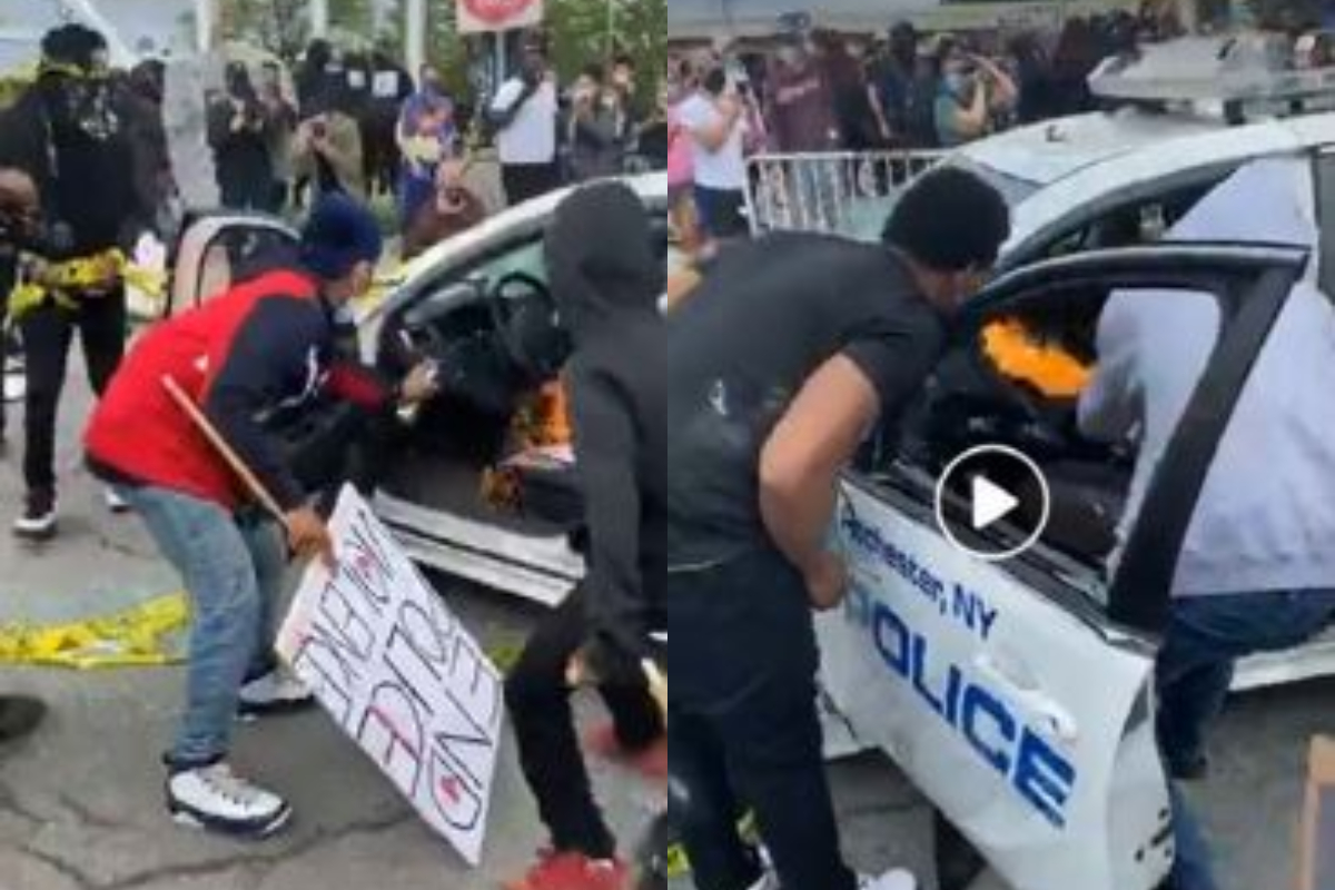 New York Man Sentenced to 16 Months in Jail for Burning Police Car During 2020 Riots - Vimarsana News