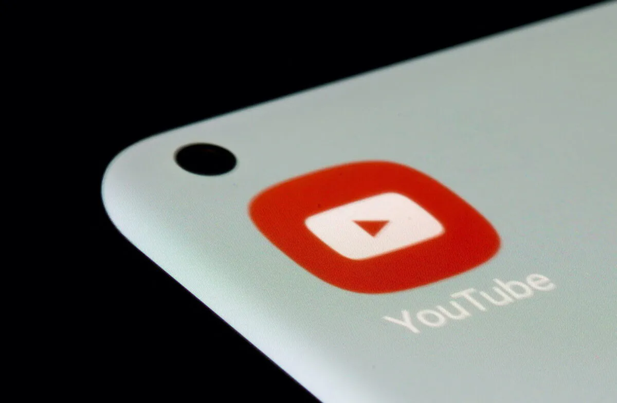 The YouTube app is seen on a smartphone in this illustration taken on July 13, 2021. (Dado Ruvic/Illustration/Reuters)