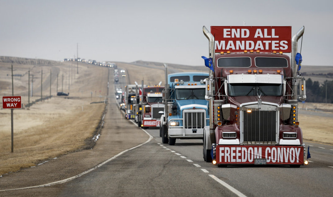 Edmonton Police Officers Who Joined Trucker Protest ‘Relieved of Duty Without Pay’