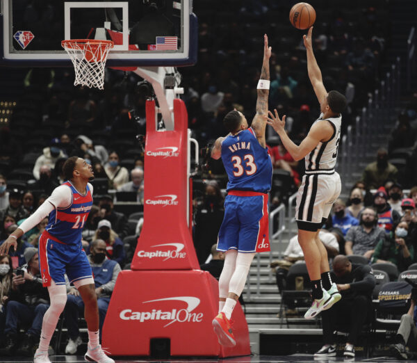 Spurs Wizards Basketball