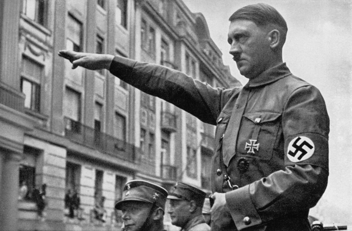 Adolf Hitler (1889–1945) in Munich in the spring of 1932. (Heinrich Hoffmann/Archive Photos/Getty Images)