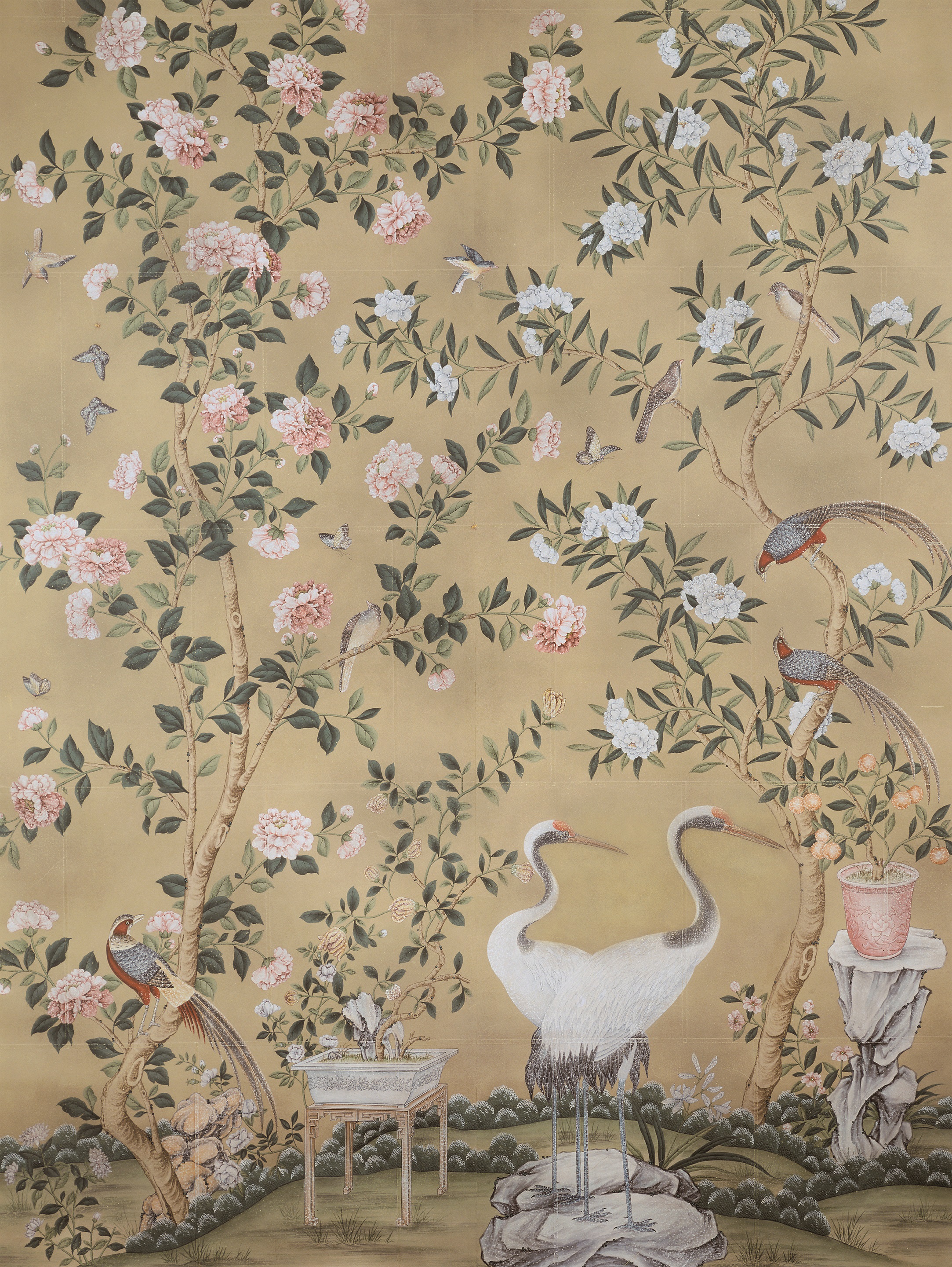 Chinoiserie wallpaper