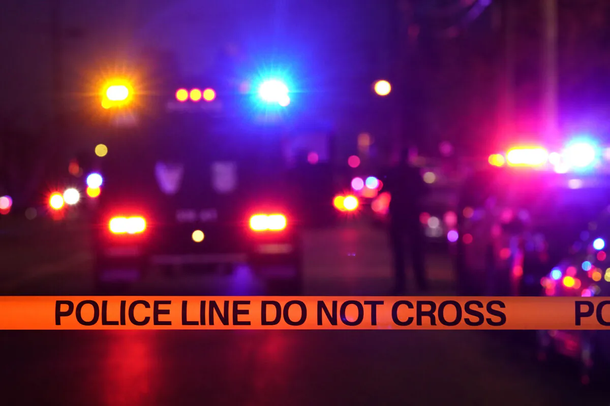 Police tape blocks a street, Calif., in a file photo. (Rich Pedroncelli/AP Photo)