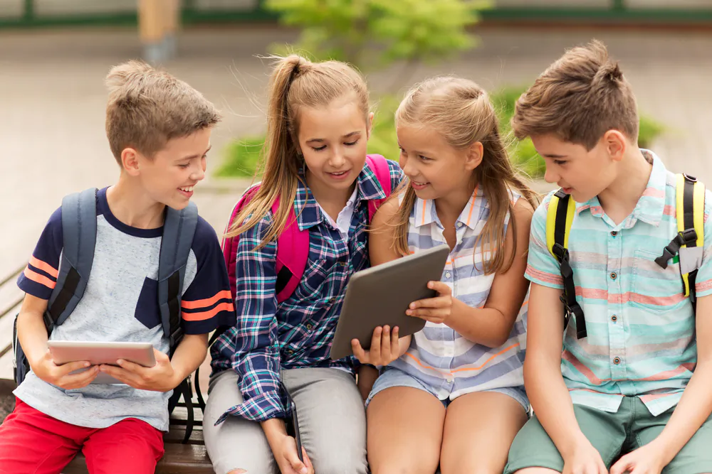 Restricting screen time for children, can help them build other skills, and patience. (Shutterstock)