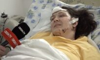 Video: ‘We’ll Fight’ Says Ukrainian Woman Injured in Bombing