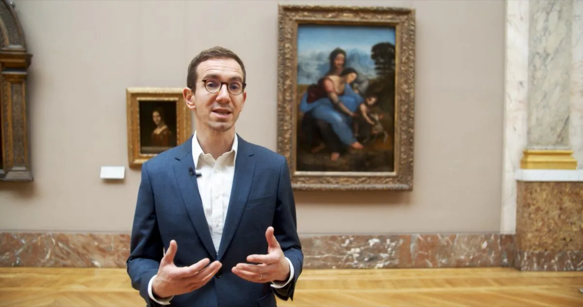 Vincent Delieuvin of the Louvre. (Radiant Life)