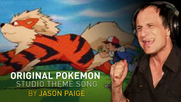 Original Full Pokemon Theme Song in Studio by Jason Paige