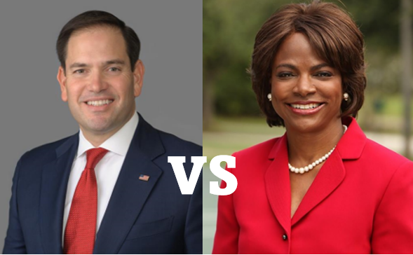 Florida's 2022 Senate race will see Incumbent Republican Senator Marco Rubio vs Democratic challenger, Florida State Rep. Val Demings. (Rubio & Demings campaign websites)