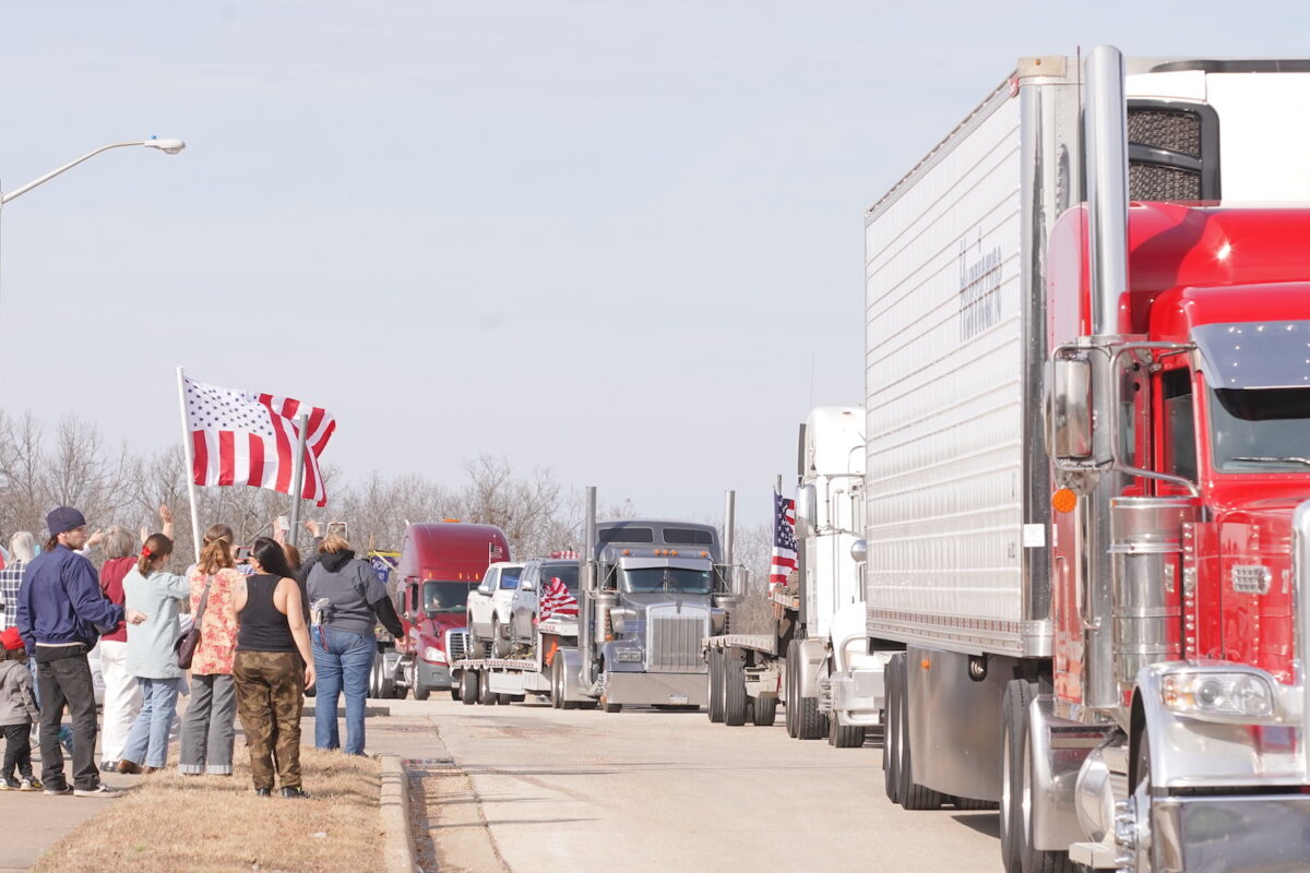 US trucker convoy 2
