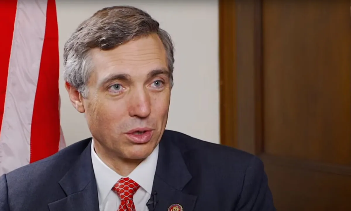 Texas congressman Van Taylor, former Marine intelligence officer and Iraq war veteran, in a file photo. (The Epoch Times)