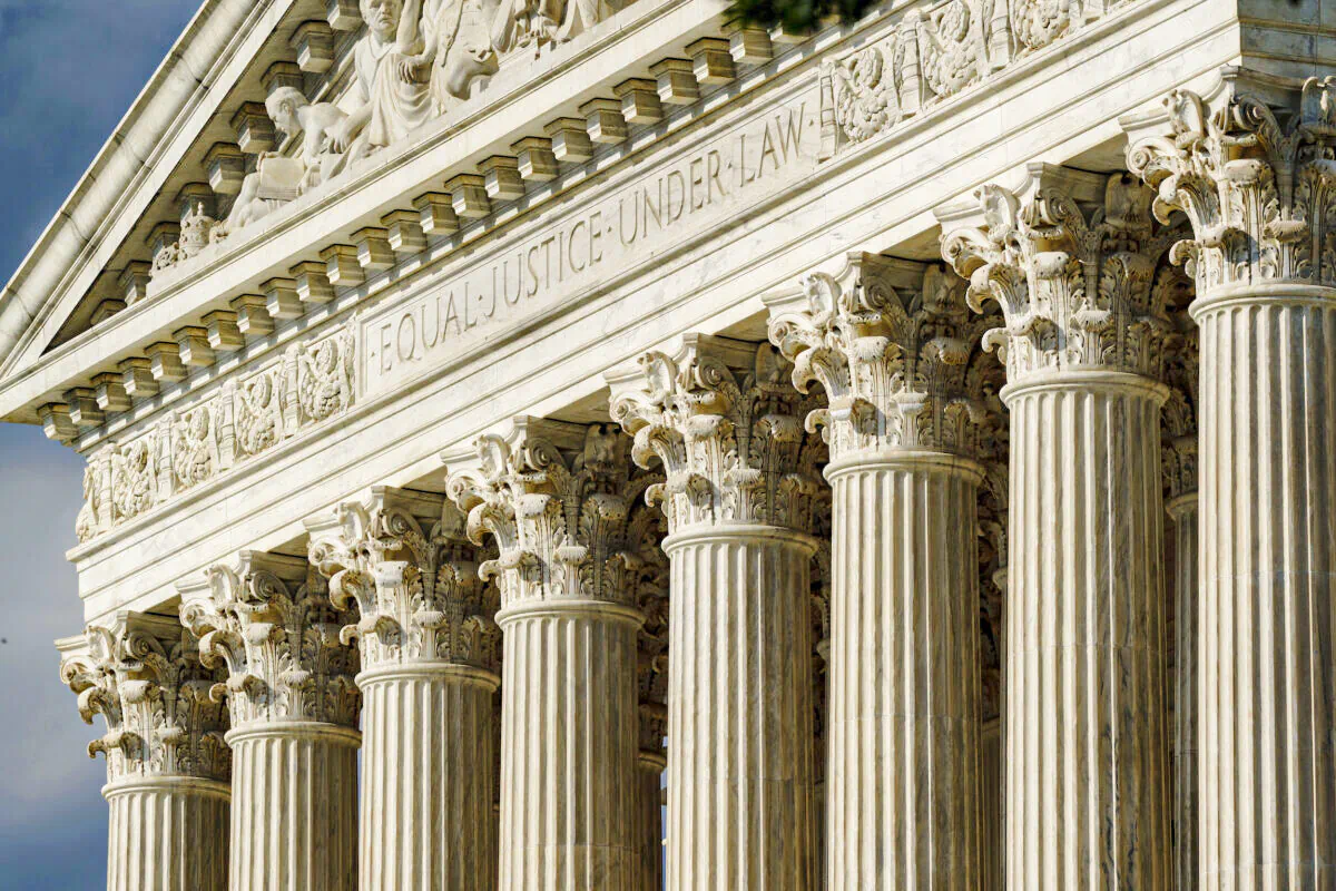 The Supreme Court is seen in Washington, on June 8, 2021. (J. Scott Applewhite/AP Photo)