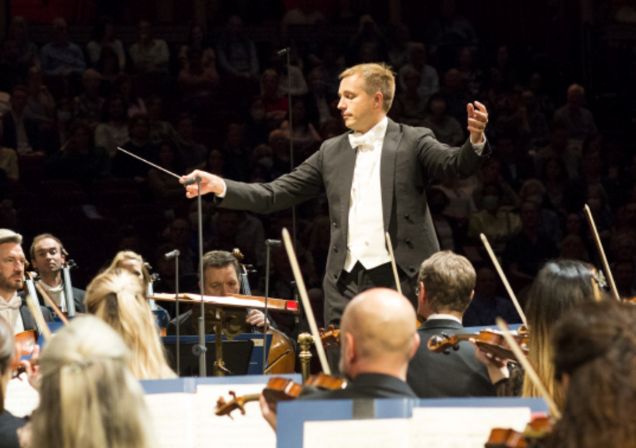 Vasily Petrenko conducts his first tour to the United States as the Royal Philharmonic Orchestra's music director. (Ben Wright/RPO)