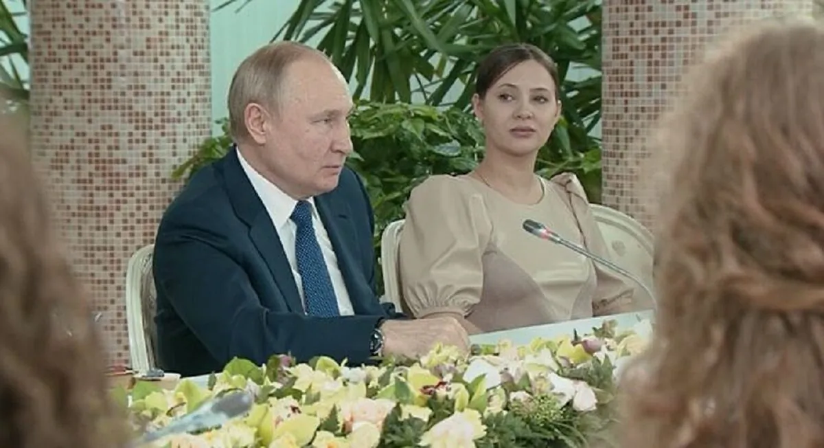 In this image from video, Russian President Vladimir Putin speaks to Aeroflot employees in the Moscow region in Russia on March 5, 2022. (Russian Pool via AP)