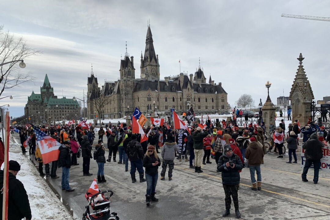 Photo Report: Hundreds Demonstrate by Parliament in Ottawa to Uphold Freedoms