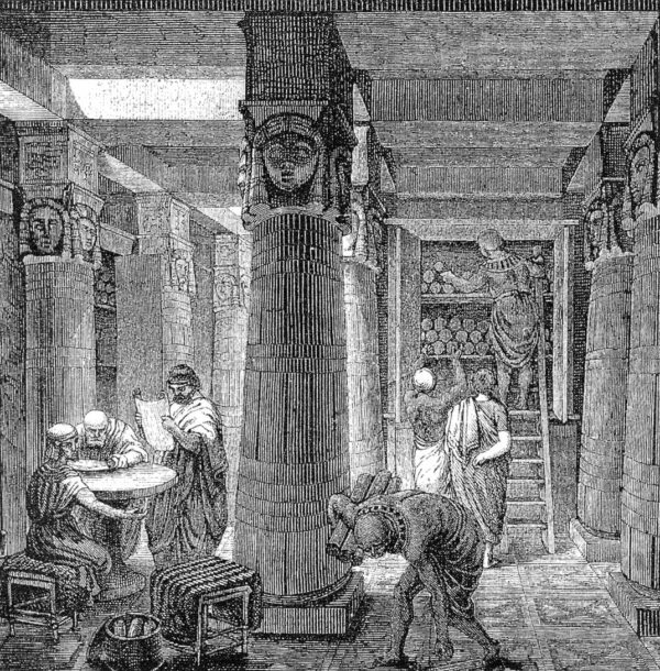 Ancient library of alexandria