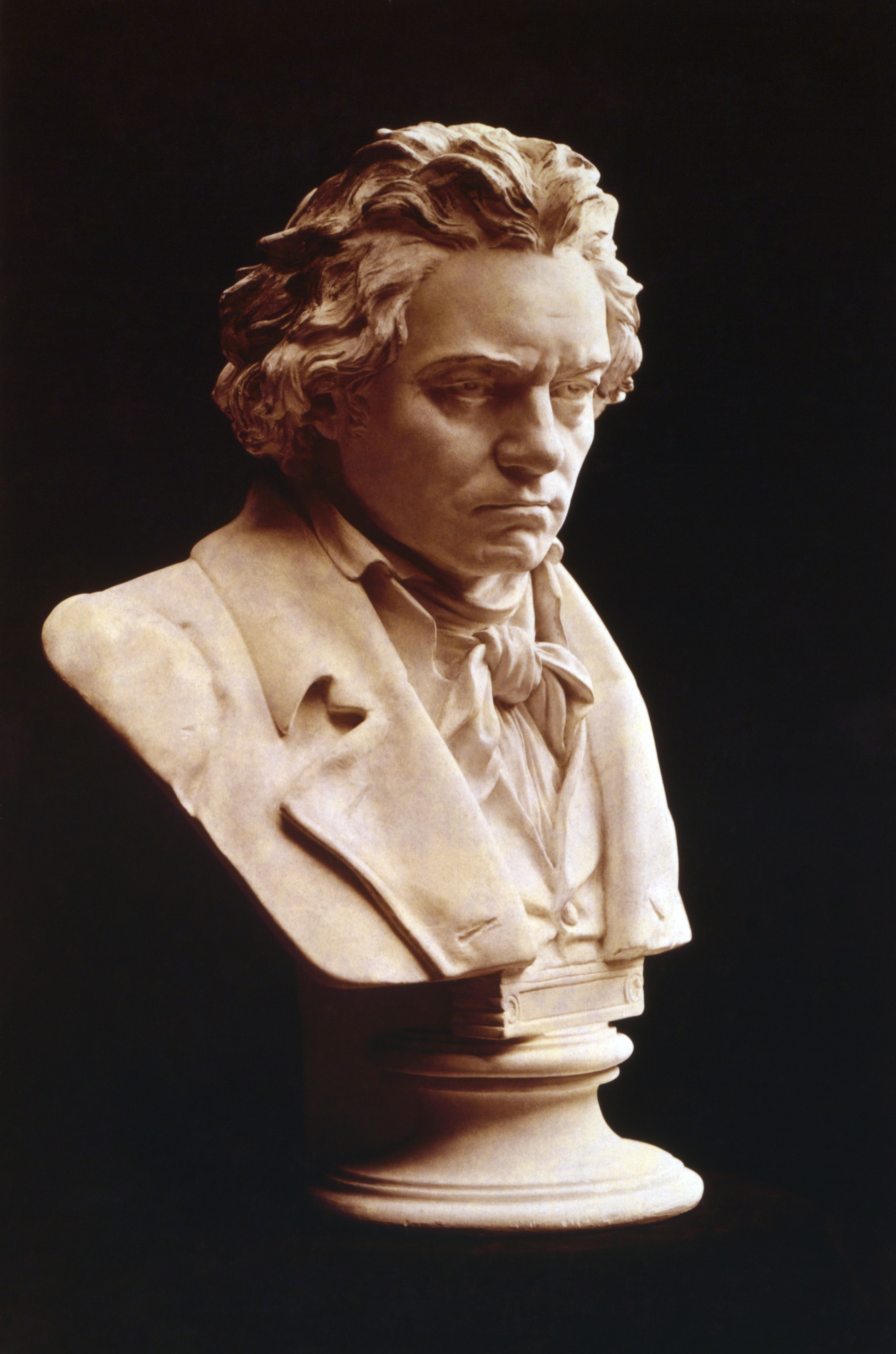 Beethoven bust statue by Hugo Hagen